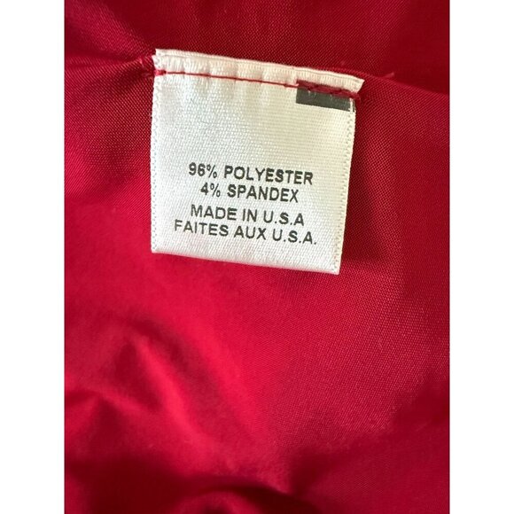 NWT Misa Los Angeles Leza Jersey Red Sleeveless Dress V-Neck Twisted Waist Mini - Picture 7 of 11